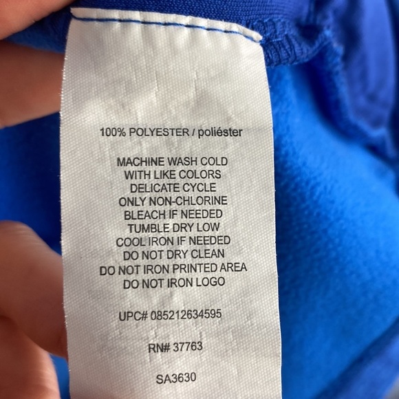 Callaway Opti-Shield 1/4 Zip Pullover- Blue Surf Size XL UPF 50 Sun Protection - Picture 11 of 15